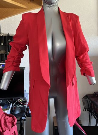 Veste rouge tendance printemps/été