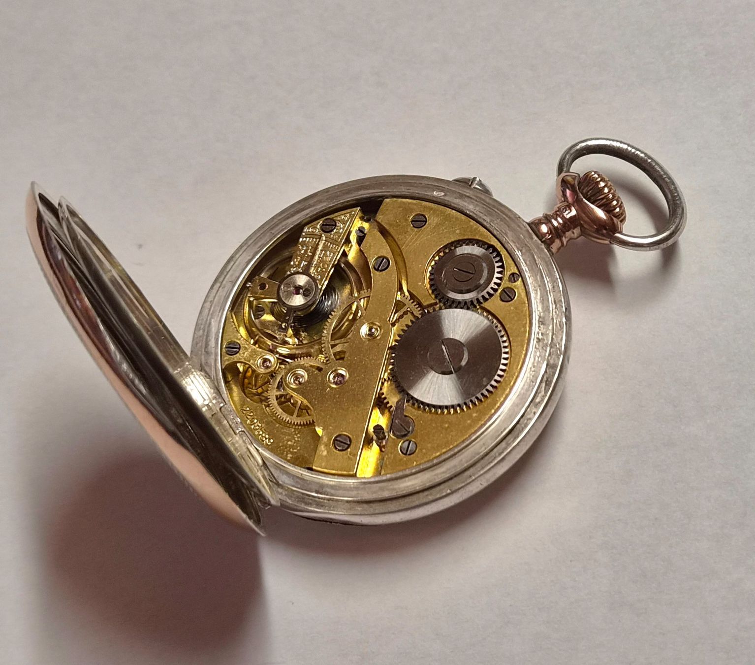 Eterna Uhren: Eterna Taschenuhr Silber 800 Vintage – Gebraucht aus Madiswil von Willys4 9