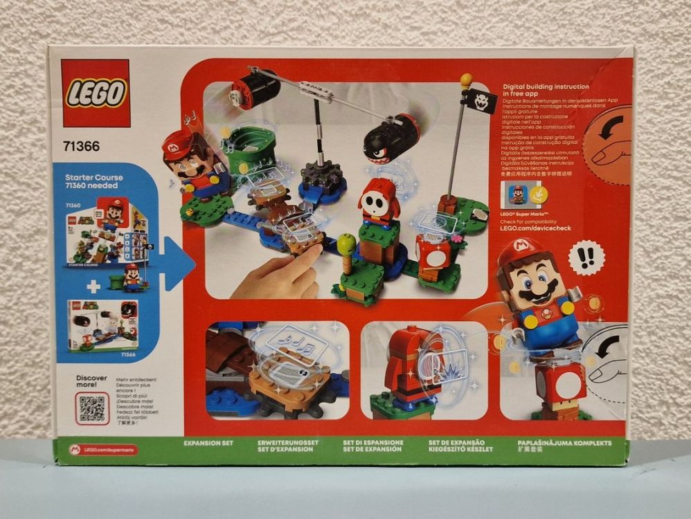Lego 71383 Super Mario Wiggler’s Poison Swamp Expansion Set | Kaufen ...