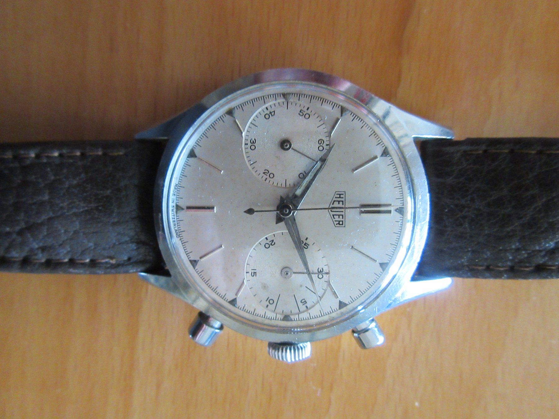Tag Heuer Orologi: HEUER Chronograph /  Big Eyes – Usato da Uster venduto da djet5_vs 1