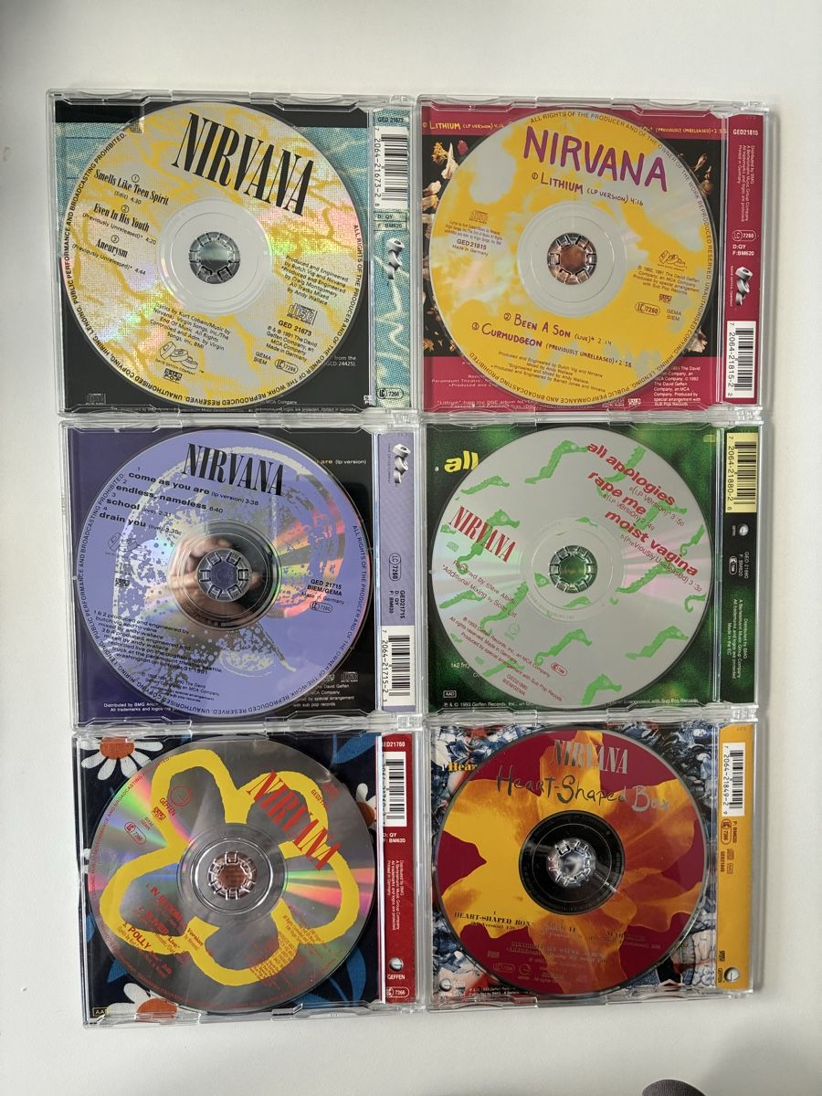 CD: Nirvana Singles Box- selten  – Usato da Chur venduto da Knokno199 2