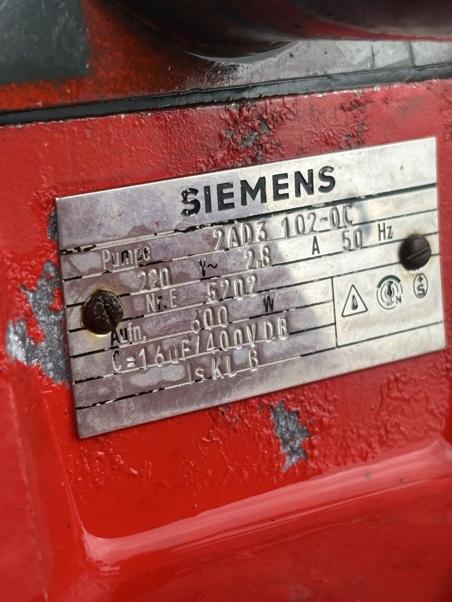 Pompe & Parti di ricambio: Wasserpumpe Siemens 2 AD3 102 – Usato da Obermumpf venduto da davetattoo 3