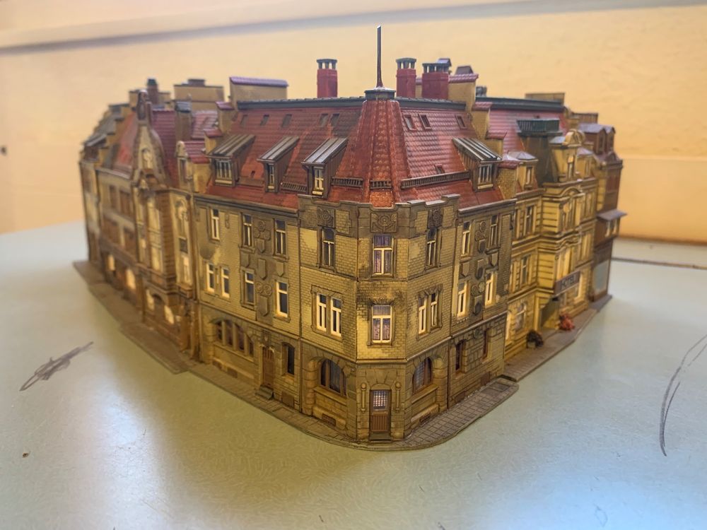 Immeuble en construction -ho-1/87-kibri 38537 | Achetez sur