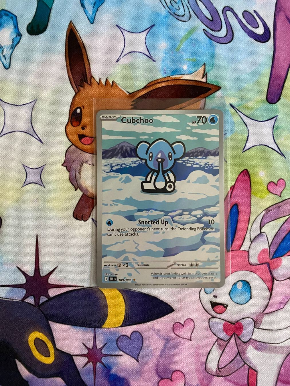 Pokémon Carte collezionabili: Pokemon Cubchoo 109/086 BLK – Usato da Grindelwald venduto da TSG-G-Town