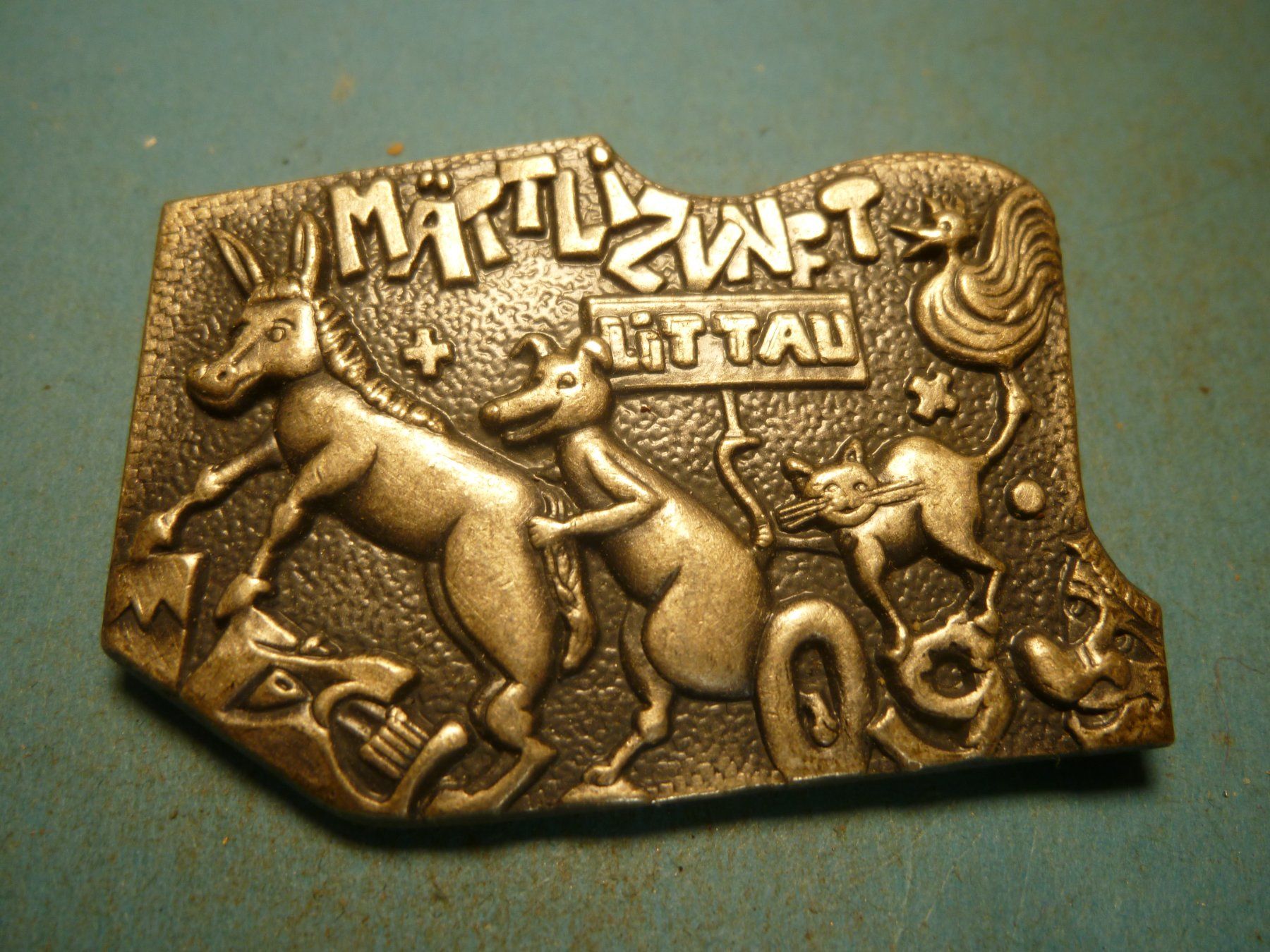Plaketten & Abzeichen: LITTAU 2009 SILBER – Gebraucht aus Ried (Muotathal) von Mandarin02