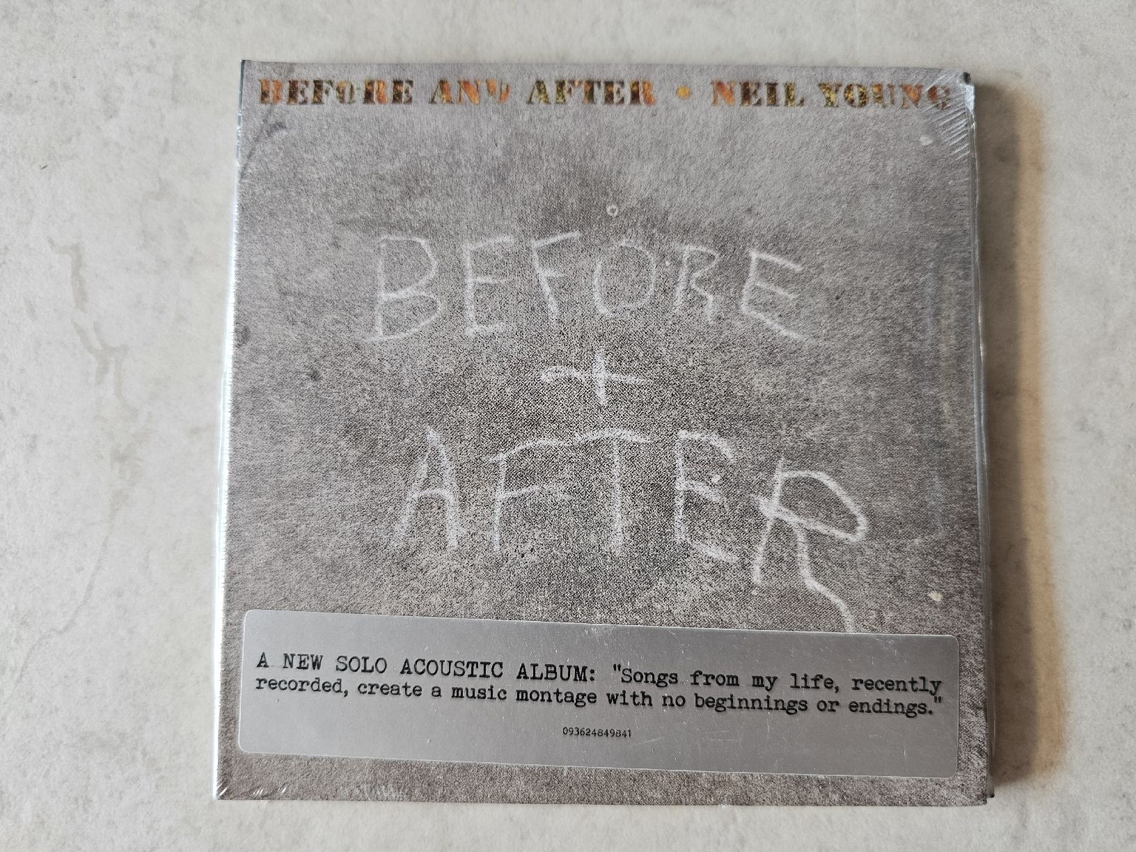 CD: Neil Young  -  Before And After  /  Fabrikneu – Nuovo e nell'imballaggio originale da Schneisingen venduto da backstore24