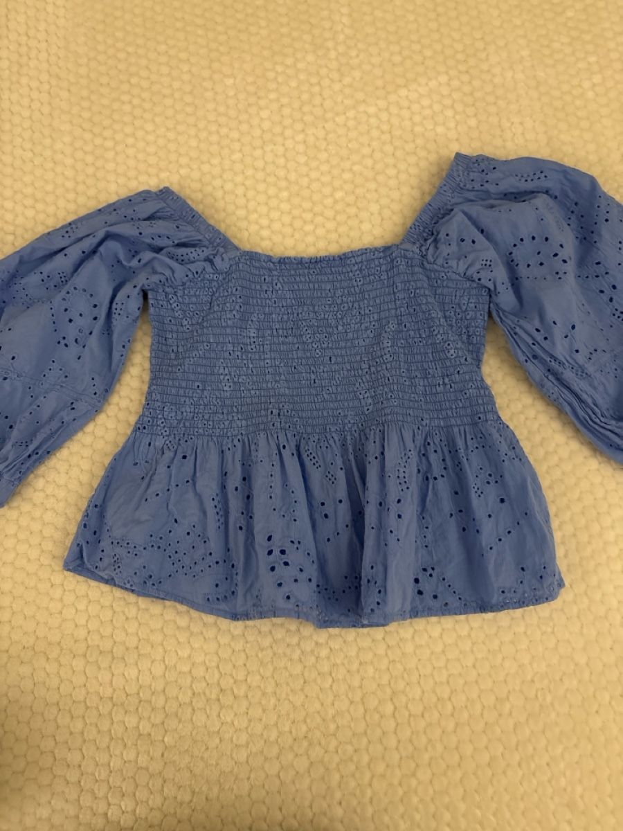 Zebra Blusen: Zebra Flowy Top Blau Grösse M/L – Gebraucht aus  von