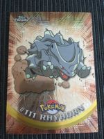 Pokemon Rhyhorn Holo Topps Chrome Series 2 vintage 2000