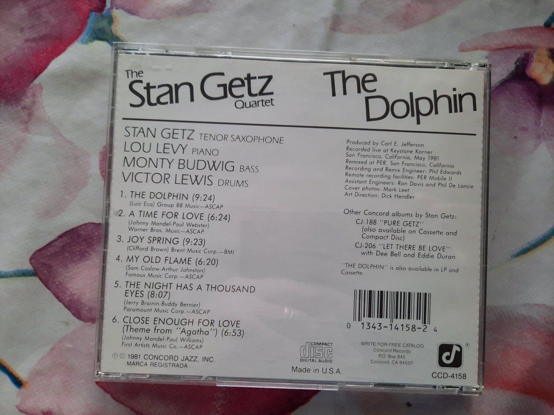 CDs: CD The Stan Getz Quartet - The Dolphin – Gebraucht aus Pully von bro_n52j 1