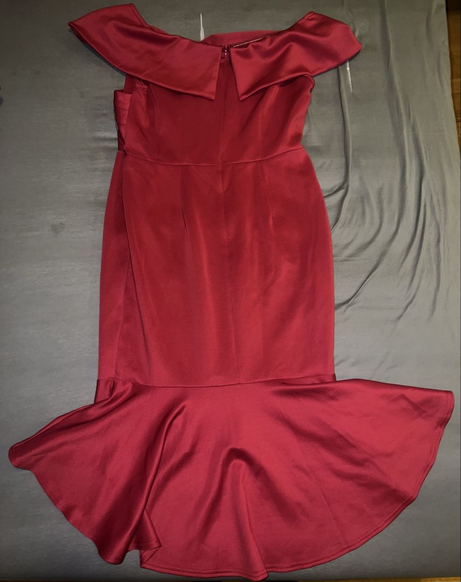 Shein Vestiti: Rotes Kleid mit Rüschen Grösse xl – Nuovo (secondo la descrizione) da Winterthur venduto da NollyBB 1