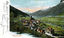Hospenthal - Litho + 1905