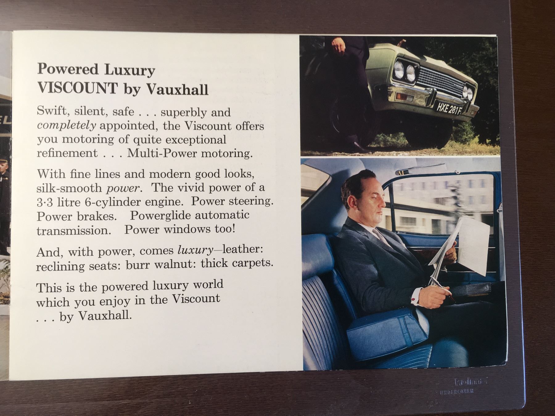 Dokumente: Originalprospekt Vauxhall Viscount – Gebraucht aus Safenwil von efclassics 1