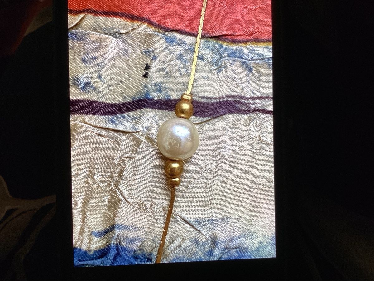 Catenine: Vintage Perlenkette, Goldfarben, Elegantes Design! – Usato da Bellinzona venduto da wav_72pt 4