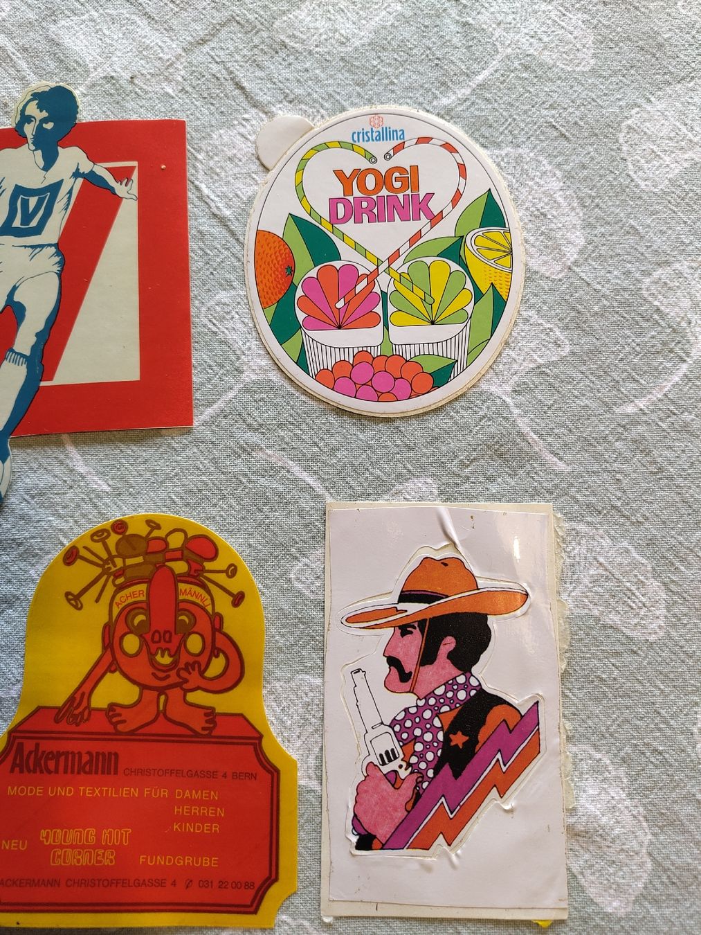 Aufkleber: Konvolut Sticker mit Motiven – Gebraucht aus Biel/Bienne von DoNa82 2