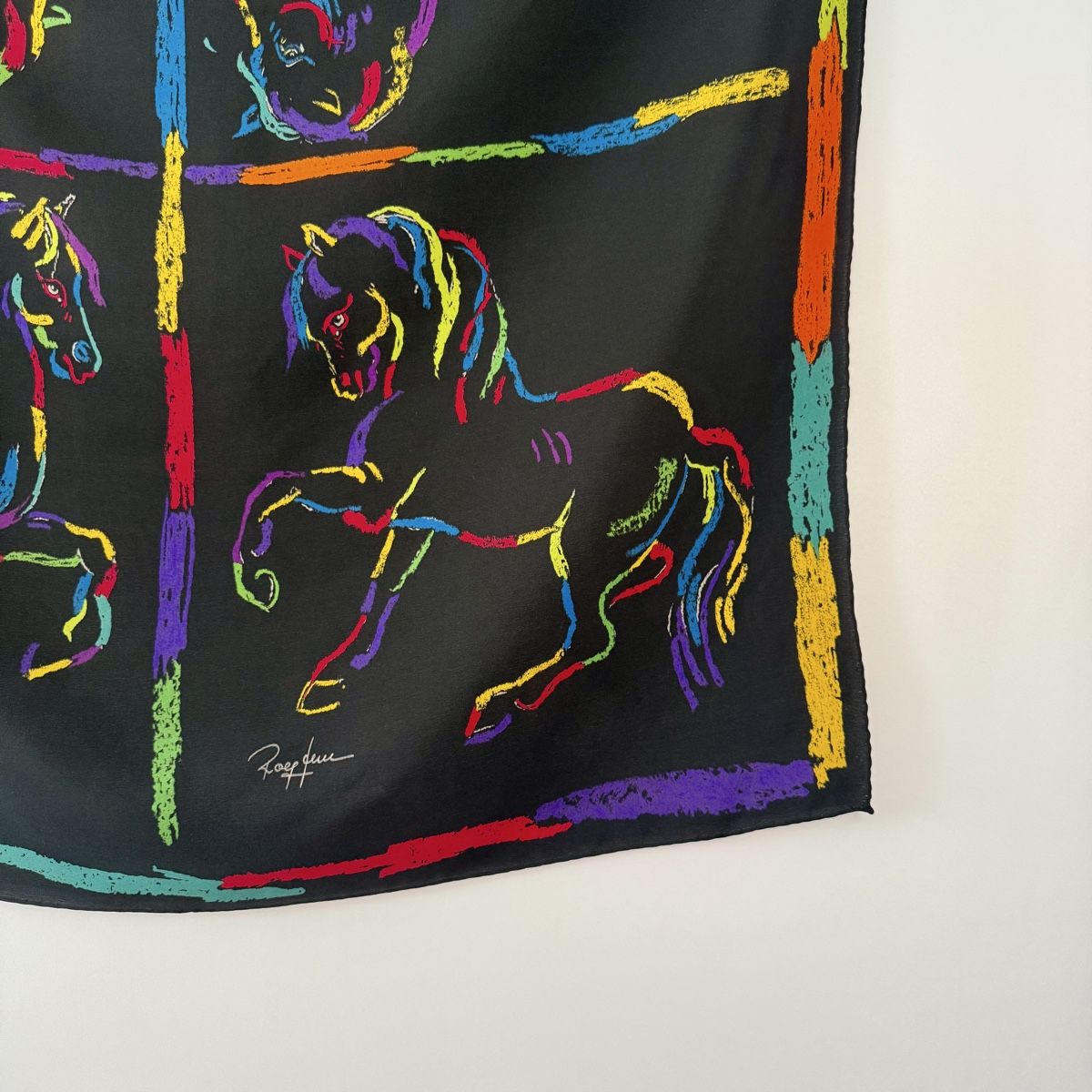 Foulard & Sciarpe: ROLF KNIE Silk Scarf – Usato da Freienbach venduto da Avviivva_Shop 2