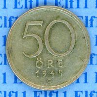 SEK___0.50 1945 -vz 50 Öre