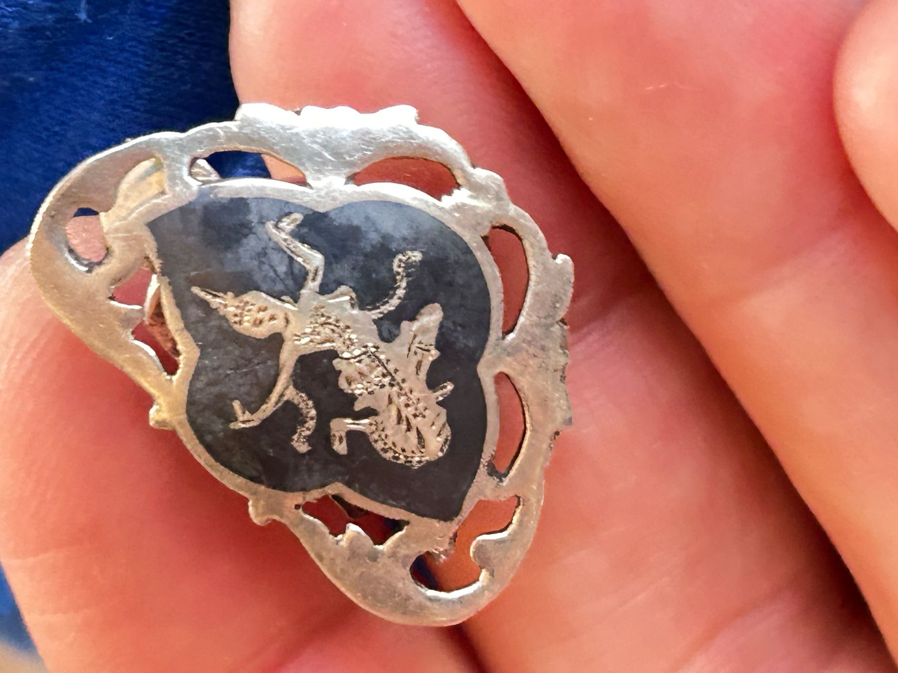 Orecchini pendenti & Orecchini a lobo: Silber OhrenClips  Tänzerin "Siam" Sterling Silber 925 – Usato da Dittingen venduto da Bellevista 5