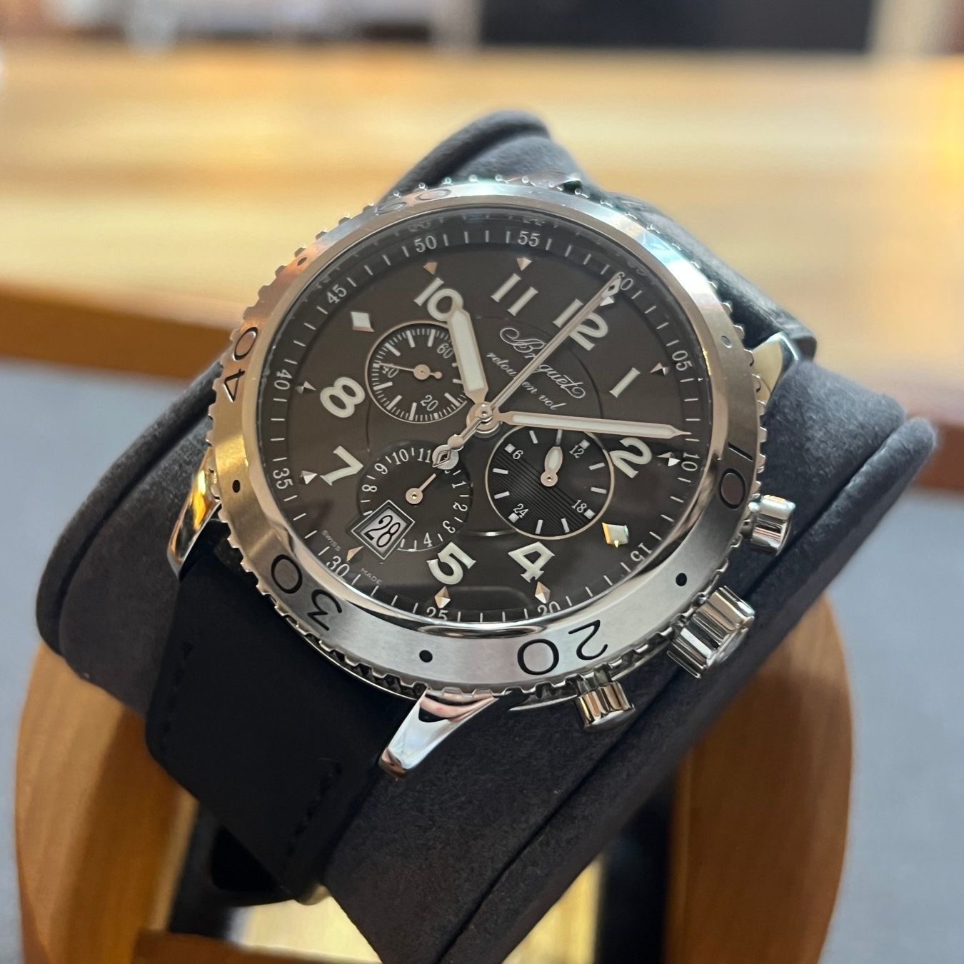 Breguet Orologi: Breguet Type XXI Chronograph Flyback 3810ST/92/9ZU – Usato da Carouge GE venduto da Watchaser 8
