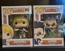 2 figurines Funko Pop Hunter x Hunter Kurapika Leorio
