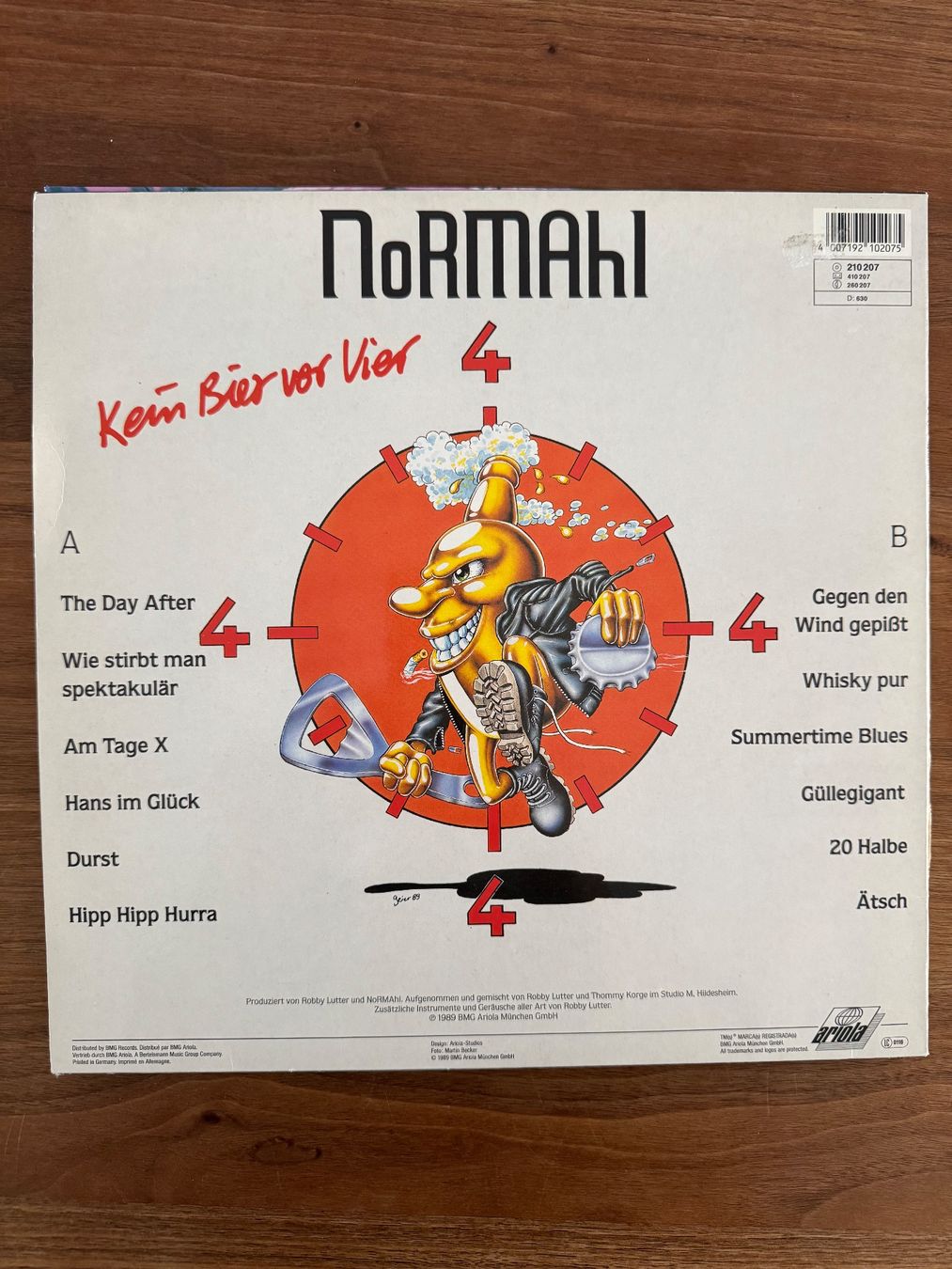 Schallplatten: Normahl - Kein Bier vor Vier – Gebraucht aus Stetten AG von Rvipersnake 1