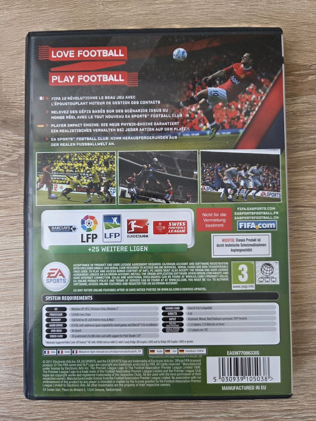 Giochi: FIFA 12 (Multilanguage) - PC – Usato da Carouge GE venduto da Franllo 1