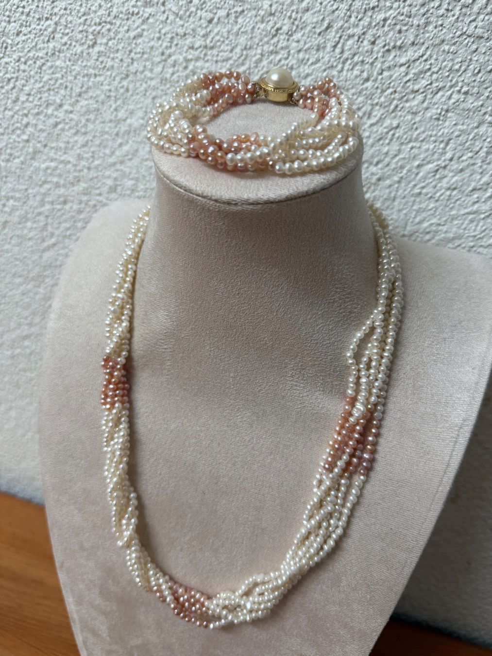 Catenine: Echte Perlen Kette und Armband Verschluss Silber 925 – Usato da Spiegel b. Bern venduto da Rogger72 3