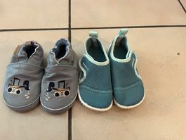 Lot 2 paires de chaussures enfant 22/23