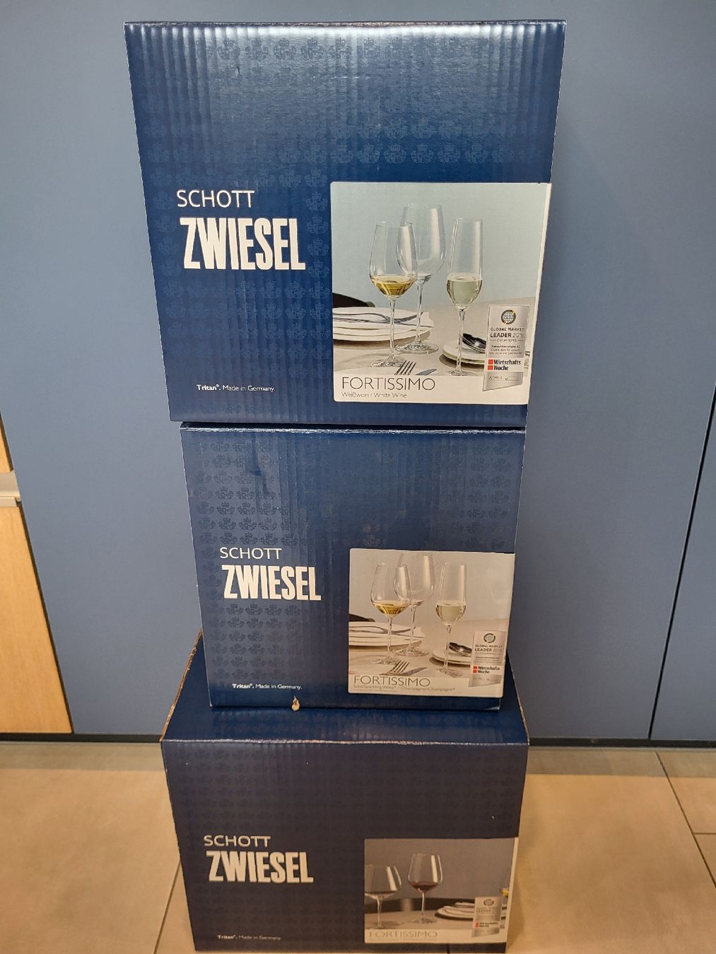 Zwiesel Bicchieri: Set de verre vin et champagne – Nuovo e nell'imballaggio originale da Glovelier venduto da boliver 2
