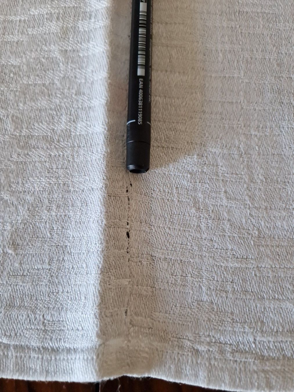 Altra biancheria da tavola: Leinendamast Tischdecke Monogramm FK – Usato da Bern venduto da Antikbatik 9