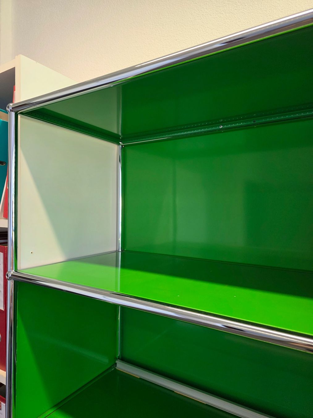 USM Regale: USM Haller Regal Original grün – Gebraucht aus Gebenstorf von Rebbecca 4