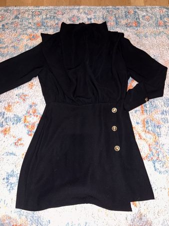 Zara Jumpsuit, Schwarz, Grösse 38