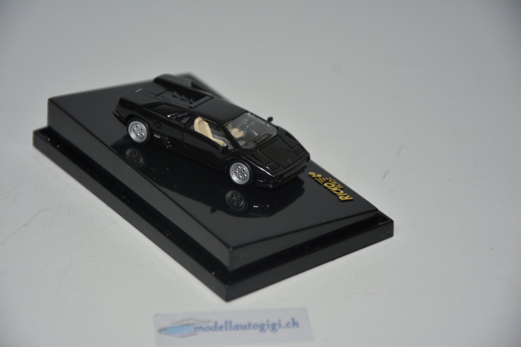 Lamborghini Modellini d'auto: Lamborghini Diablo 1990 ,  Ricko , 1:87 – Nuovo e nell'imballaggio originale da Goldach venduto da Feivel9 5