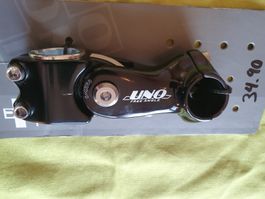 Vorbau Velo Neu, UNO Verstellbar 1"/ 1- 1/8". M. Reduzierbü.