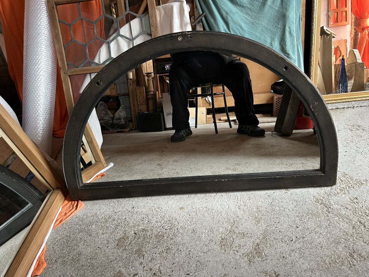 Specchi: Schöner oval Spiegel Halbmond. – Usato da Gwatt (Thun) venduto da ate_6ng8 3