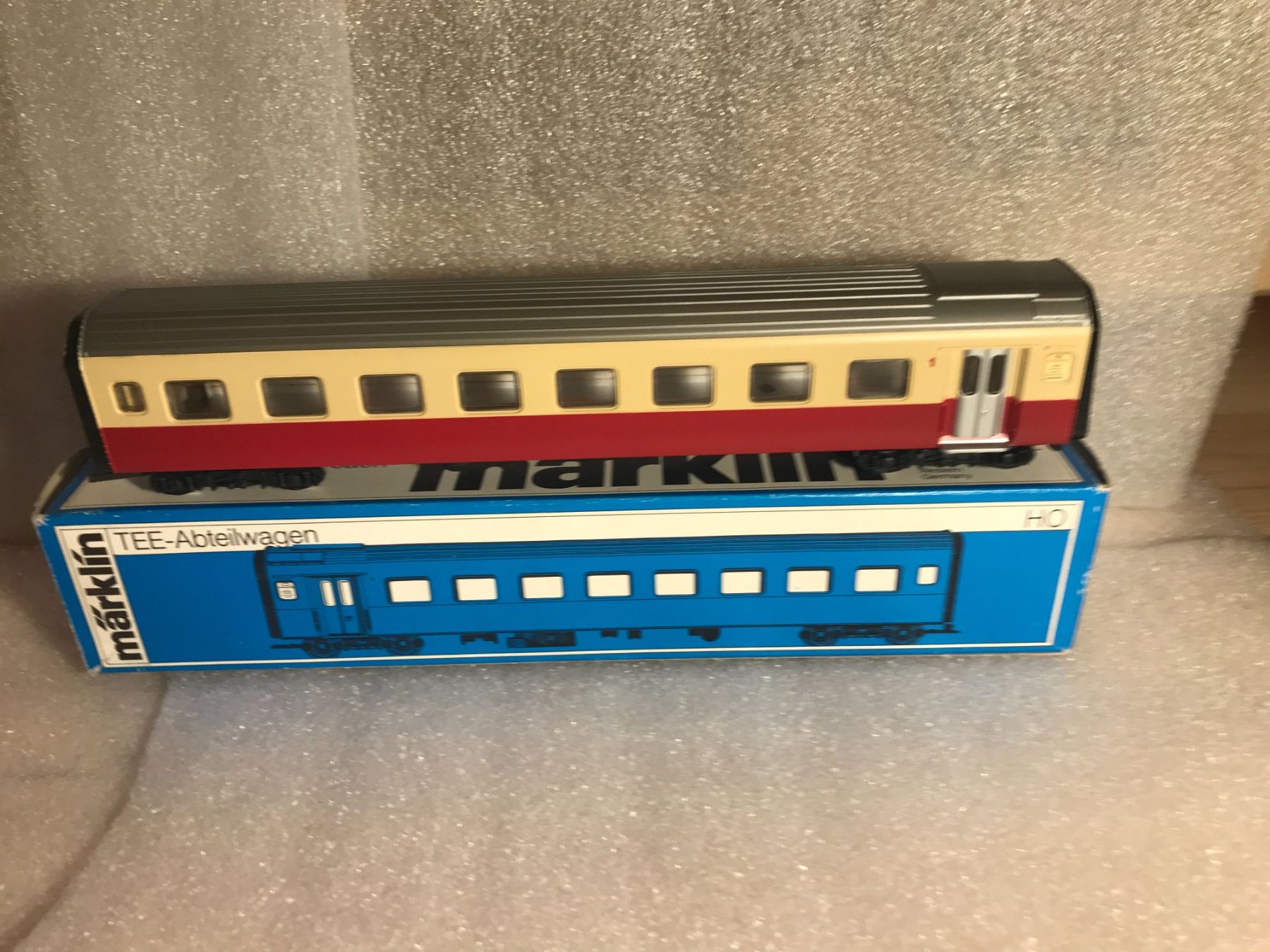 Märklin Modellini di ferrovie: TEE Personenwagen 1. Kl. – Nuovo e nell'imballaggio originale da Bad Ragaz venduto da alf_p8zq