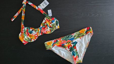 Banana Moon Bikini im Hawaii Print - M - Tropical Luxury