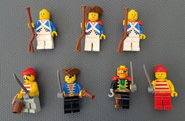 LEGO Minifiguren Piraten und Soldaten Konvolut