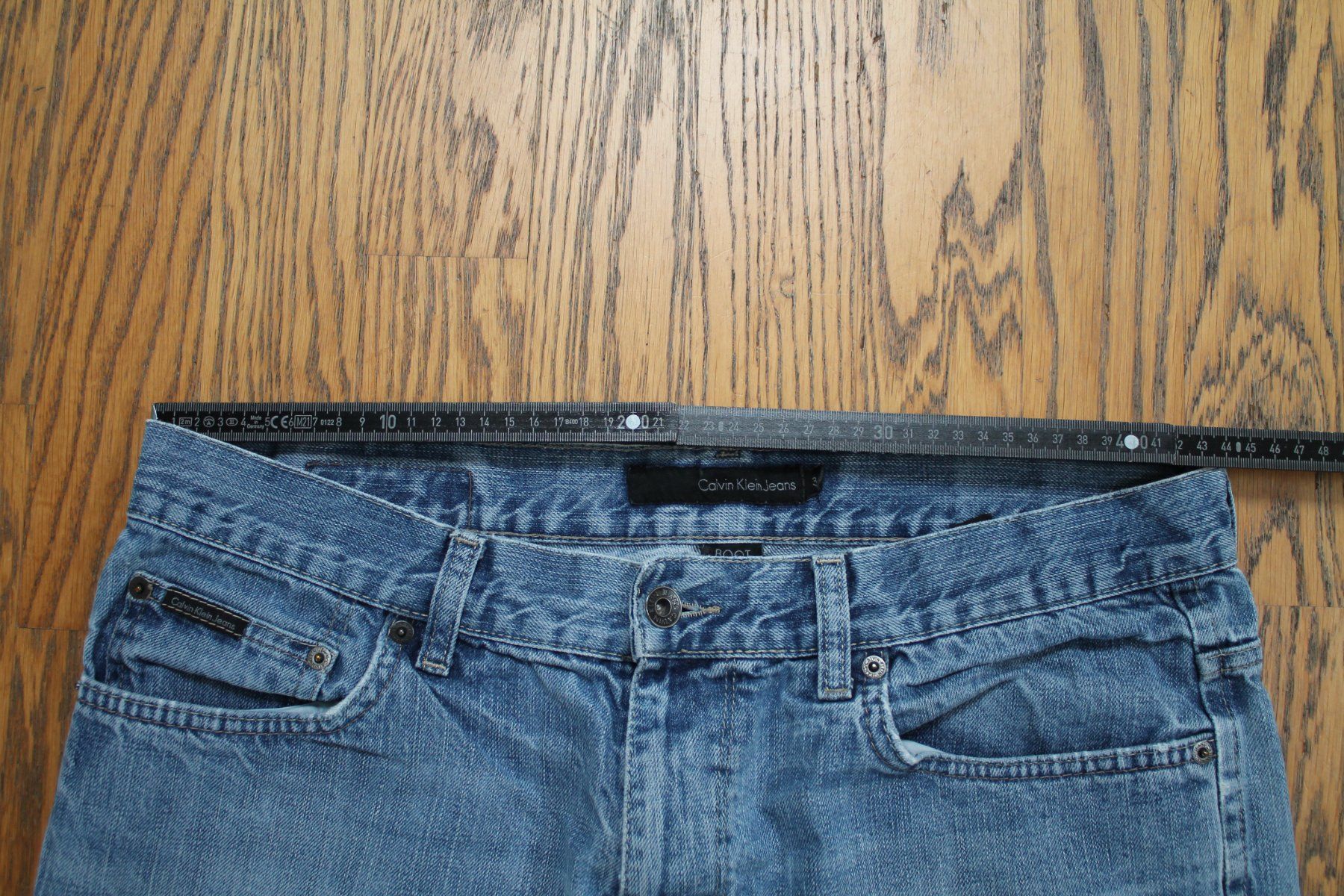 Calvin Klein Jeans: Calvin Klein Jeans Bootcut Grösse 34 hellblau – Gebraucht aus Hüttwilen von pinti55 1