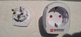 Skross Reiseadapter-Set, für Südafrika, neuwertig