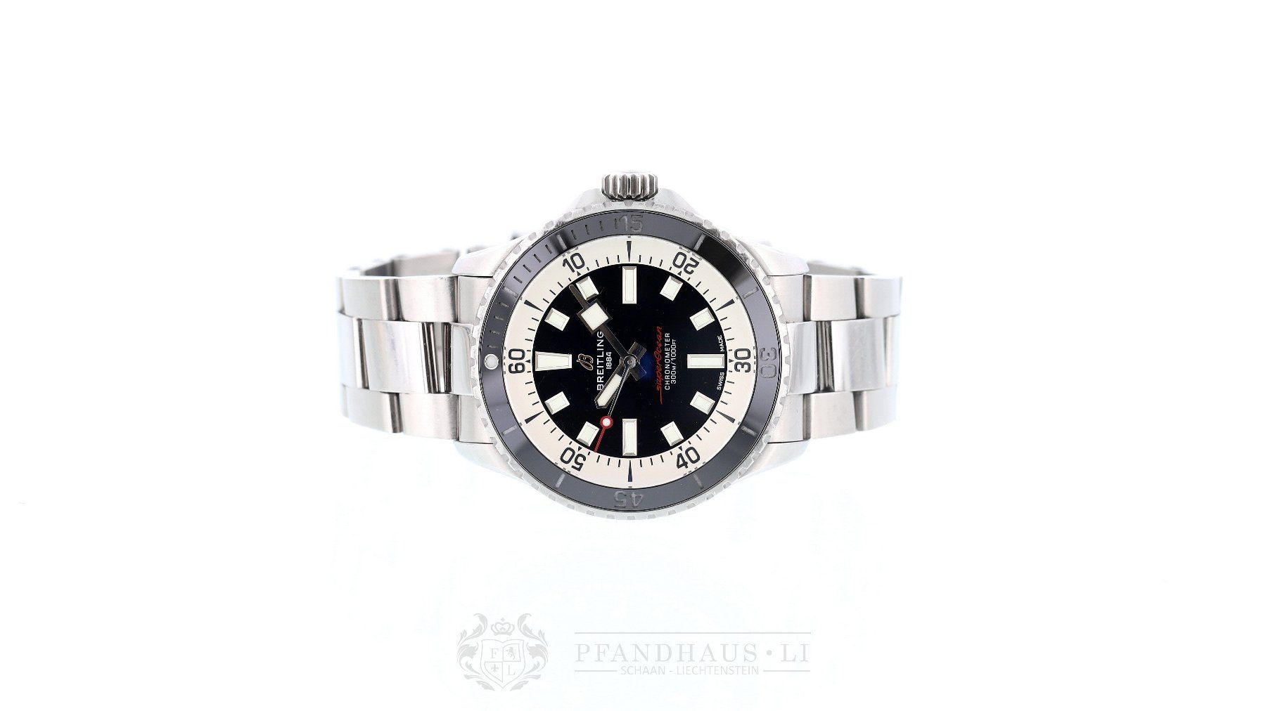 Breitling Uhren: BREITLING SUPEROCEAN 42 REF A17375 FULL SET – Gebraucht aus Schaan von Pfandhaus-LI 1