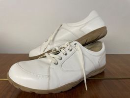 Weisse HELVESKO Halbschuhe / Sneaker Gr. 43