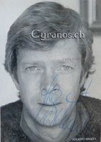Volkert Kraeft (1941) Schauspieler - Autogramm