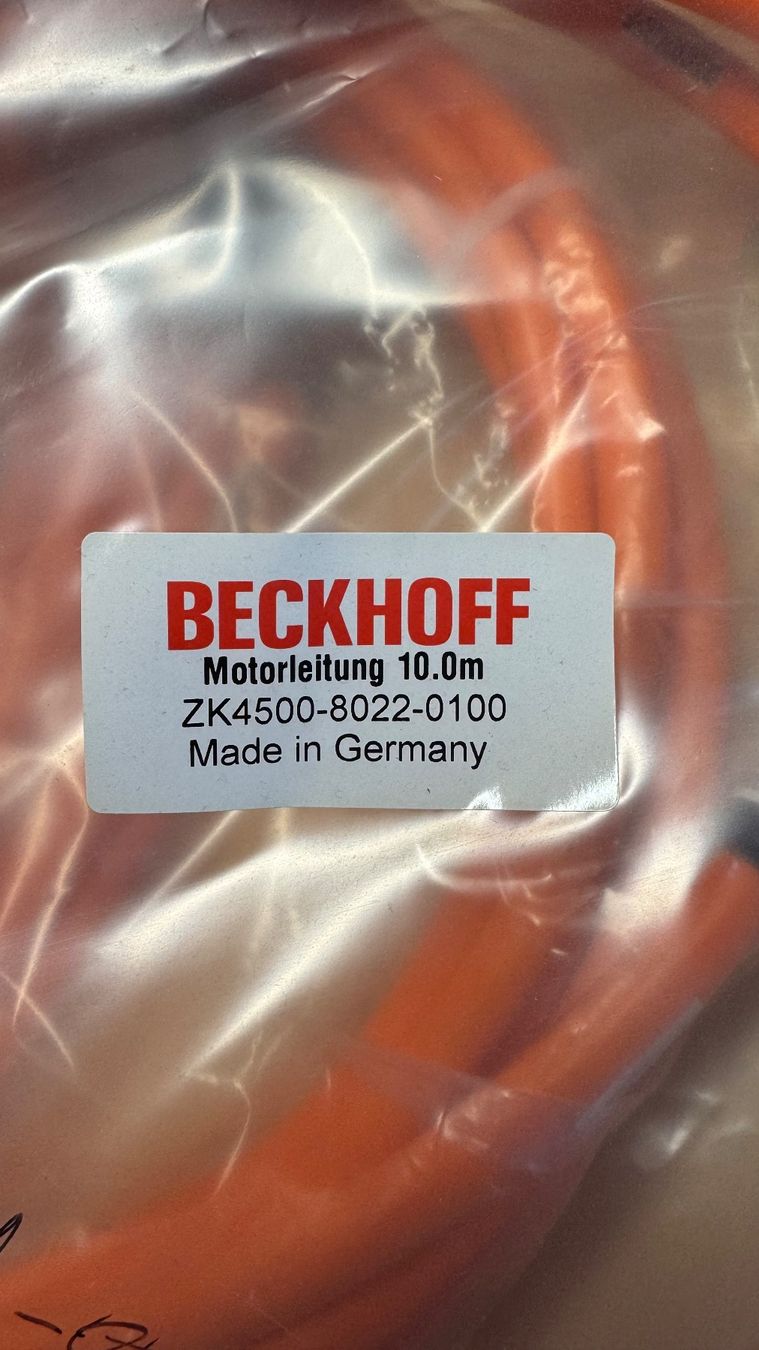 Beckhoff Metall- & Schlosserei Sonstiges: Motorleitung mit yTec/iTec-Stecker Beckhoff – Neu und originalverpackt aus Horw von Pbotta 1