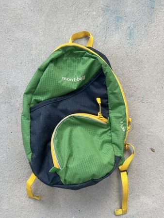Kinder Rucksack Montbell Kid's 6 grün gebraucht