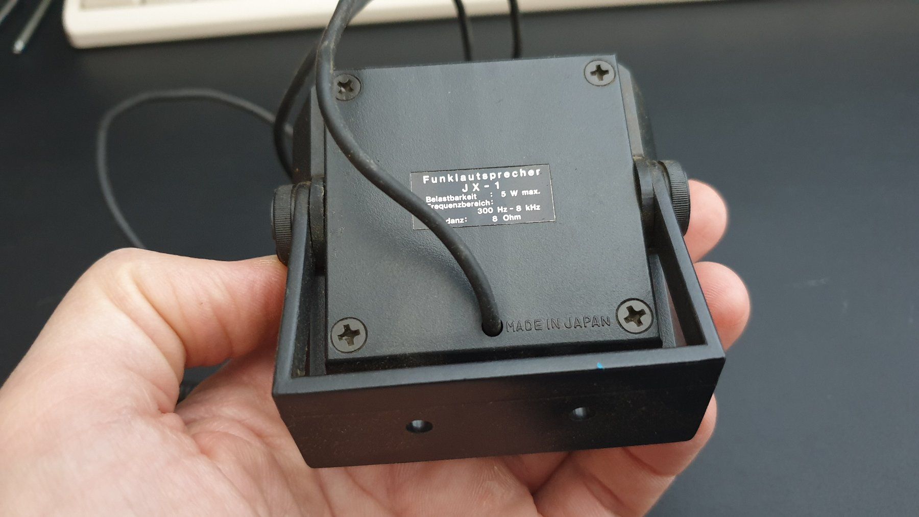 Radiocomunicazione: Funklautsprecher JX-1 – Usato da Stäfa venduto da Supertramp73 3