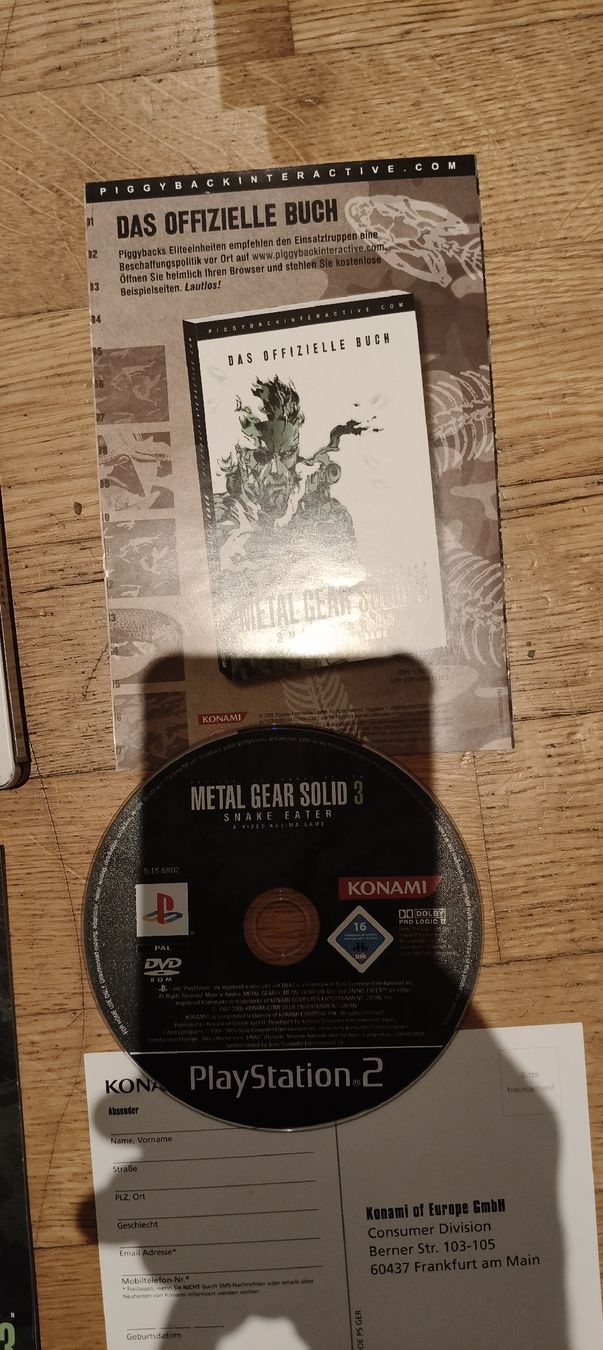 Giochi: Metal Gear Solid 3 - Snake Eater PS2 - Komplett! METAL.HÜLLE – Usato da Oensingen venduto da ece_8k7q 4