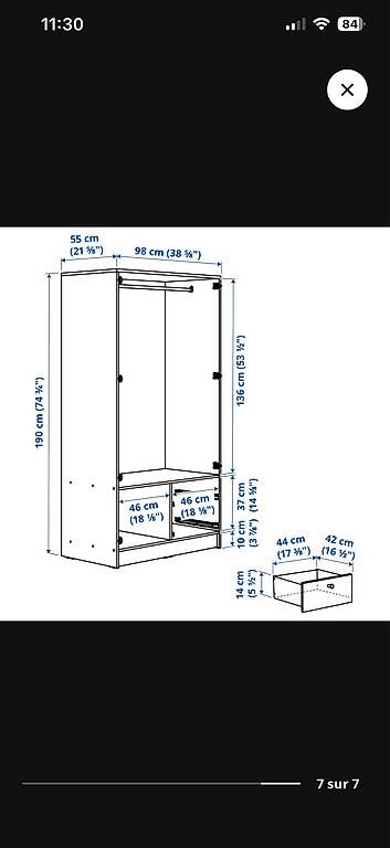 Cassettiere: IKEA - VILHATTEN – Usato da Peseux venduto da liv_y99s 1