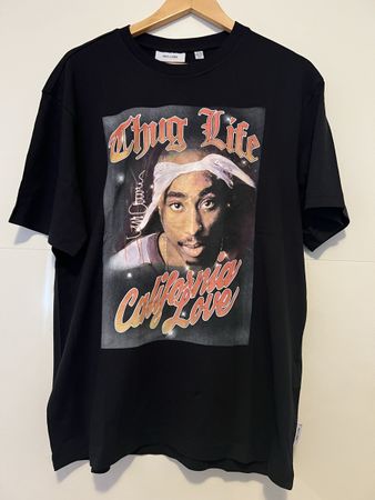 Tupac Shakur Thug Life California Love T-Shirt M Nuova