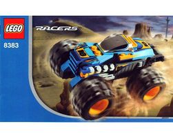 Lego 8383 Nitro Terminator (2004) Pullback!