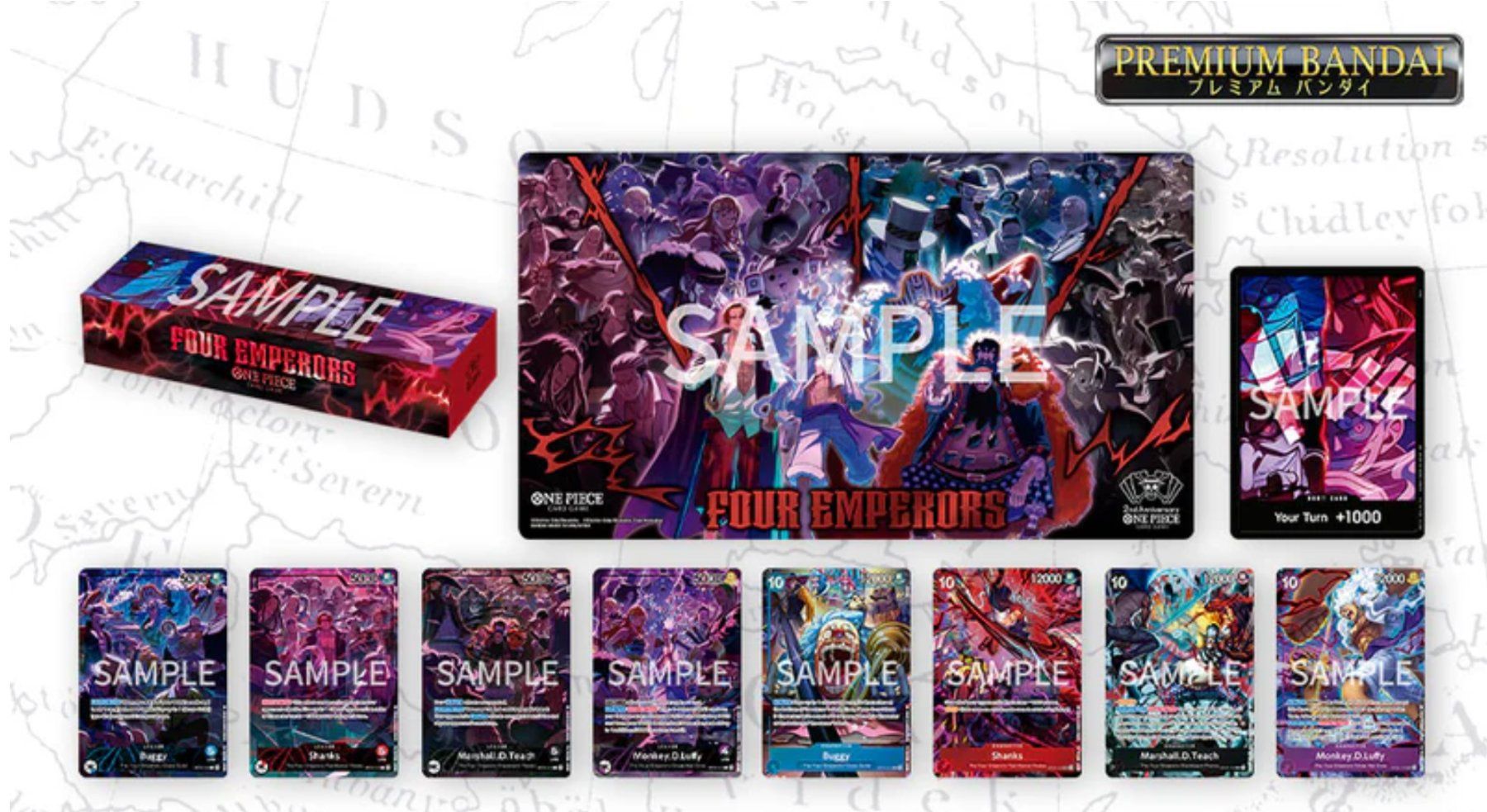 Bandai Carte collezionabili: ONE PIECE  2nd Anniversary Set - Sealed bown box language JP – Nuovo e nell'imballaggio originale da Neuchâtel venduto da Aizen1994